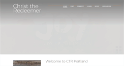 Desktop Screenshot of ctrportland.org